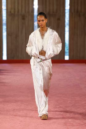 Blumarine Ready-to-Wear Spring Summer 2027 Fashion Show at Milan Fashion Week, on September 25, 2026, Bestimage, Milan, Italy  Copyright: xAgencex xBestimagexAgencex xBestimagex