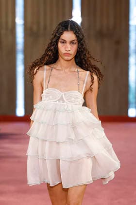 Blumarine Ready-to-Wear Spring Summer 2027 Fashion Show at Milan Fashion Week, on September 25, 2026, Bestimage, Milan, Italy  Copyright: xAgencex xBestimagexAgencex xBestimagex