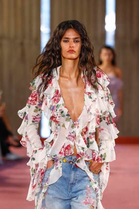 Blumarine Ready-to-Wear Spring Summer 2027 Fashion Show at Milan Fashion Week, on September 25, 2026, Bestimage, Milan, Italy  Copyright: xAgencex xBestimagexAgencex xBestimagex