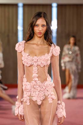 Blumarine Ready-to-Wear Spring Summer 2027 Fashion Show at Milan Fashion Week, on September 25, 2026, Bestimage, Milan, Italy  Copyright: xAgencex xBestimagexAgencex xBestimagex