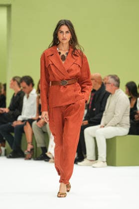 IPA88969685 - Milan, Milan Women™s Fashion Week Spring Summer 2027 - Women™s Fashion, Spring Summer 2027 - Luisa Spagnoli fashion show - runway in the photo: models  Copyright: xRiccardoxGIordanox xRiccardoxGiordano IPAx IPA88969685