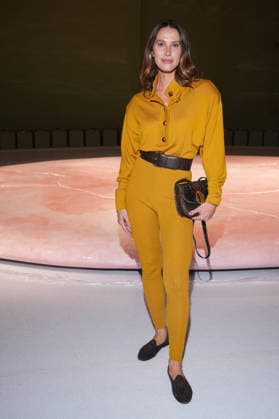 IPA88970361 - Milan, Milan Women™s Fashion Week Spring Summer 2027 - Women™s Fashion, Spring Summer 2027 - Luisa Spagnoli fashion show - front row in the photo: guest  Copyright: xRiccardoxGIordanox xRiccardoxGiordano IPAx IPA88970361
