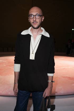 IPA88970409 - Milan, Milan Women™s Fashion Week Spring Summer 2027 - Women™s Fashion, Spring Summer 2027 - Luisa Spagnoli fashion show - front row Pictured: Mattia Boffi Valagussa  Copyright: xRiccardoxGIordanox xRiccardoxGiordano IPAx IPA88970409