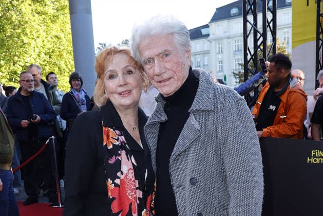Jürgen Prochnow and his wife Verena Wengler at the premiere of *Nachtschicht: Sterben verboten* on ZDF on September 25, 2026, at Cinemaxx as part of the 34th Film Festival in Hamburg. Jürgen Prochnow and his wife Verena Wengler attend the premiere of *Nachtschicht: Sterben verboten* on September 25, 2026, during the 34th Film Festival