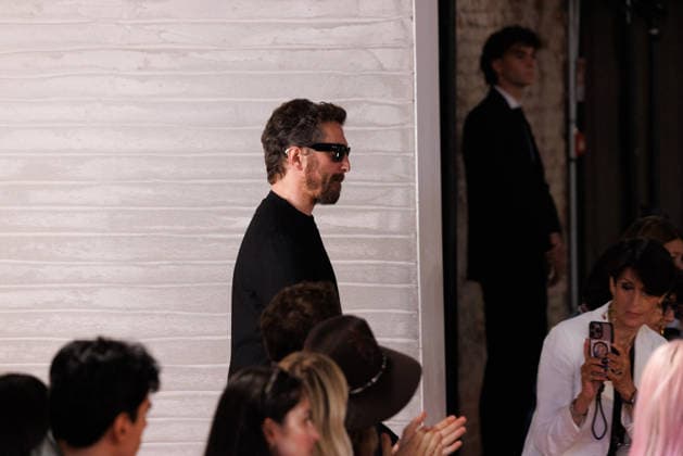 IPA88975636 - Milan, Milan Women™s Fashion Week Spring Summer 2027 - Women™s Fashion, Spring Summer 2027 - Blumarine fashion show - guests - Pictured: David Koma  Copyright: xCinziaxCamelax xx IPA88975636