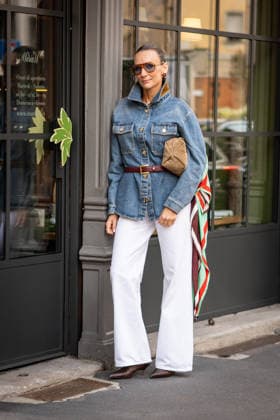 Street Style: Sportmax fashion show during the Milan Fashion Week - Womenswear Spring Summer 2027 in Milan, Italy, on 25 September 2026 Street Style: A guest is seen outside of the Sportmax fashion show during the Milan Fashion Week - Womenswear Spring Summer 2027 in Milan, Italy, on 25 September 2026., Credit:Stefano Costantino TTL Stefano Costantino Avalon Italy, Milan  Copyright: xStefanoxCostantinoxTTLx xStefanoxCostantinox xAvalonx 1138226734