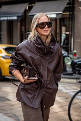 Street Style: Sportmax fashion show during the Milan Fashion Week - Womenswear Spring Summer 2027 in Milan, Italy, on 25 September 2026 Street Style: A guest is seen outside of the Sportmax fashion show during the Milan Fashion Week - Womenswear Spring Summer 2027 in Milan, Italy, on 25 September 2026., Credit:Stefano Costantino TTL Stefano Costantino Avalon Italy, Milan  Copyright: xStefanoxCostantinoxTTLx xStefanoxCostantinox xAvalonx 1138226839