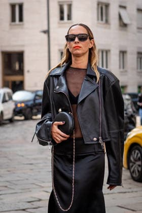 Street Style: Sportmax fashion show during the Milan Fashion Week - Womenswear Spring Summer 2027 in Milan, Italy, on 25 September 2026 Street Style: Candela Pelizza is seen outside of the Sportmax fashion show during the Milan Fashion Week - Womenswear Spring Summer 2027 in Milan, Italy, on 25 September 2026., Credit:Stefano Costantino TTL Stefano Costantino Avalon Italy, Milan  Copyright: xStefanoxCostantinoxTTLx xStefanoxCostantinox xAvalonx 1138227086