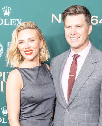 September 25, 2026, Bronx, New York, USA: Scarlett Johansson and Colin Jost attend screening of Paper Tiger during NYFF64 at Alice Tully Hall at Lincoln Center in New York, NY on September 25, 2026. Bronx USA - ZUMAr339 20260925_znp_r339_099 Copyright: xLevxRadinx