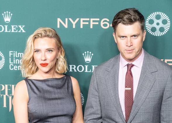 September 25, 2026, Bronx, New York, USA: Scarlett Johansson and Colin Jost attend screening of Paper Tiger during NYFF64 at Alice Tully Hall at Lincoln Center in New York, NY on September 25, 2026. Bronx USA - ZUMAr339 20260925_znp_r339_093 Copyright: xLevxRadinx