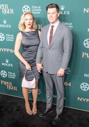 September 25, 2026, Bronx, New York, USA: Scarlett Johansson and Colin Jost attend screening of Paper Tiger during NYFF64 at Alice Tully Hall at Lincoln Center in New York, NY on September 25, 2026. Bronx USA - ZUMAr339 20260925_znp_r339_097 Copyright: xLevxRadinx