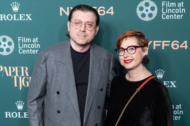 September 25, 2026, Bronx, New York, USA: Grisha Reydler (L) attends screening of Paper Tiger during NYFF64 at Alice Tully Hall at Lincoln Center in New York, NY on September 25, 2026. Bronx USA - ZUMAr339 20260925_znp_r339_088 Copyright: xLevxRadinx