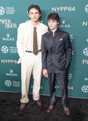 September 25, 2026, Bronx, New York, USA: Gavin Goudey and Roman Engel attend screening of Paper Tiger during NYFF64 at Alice Tully Hall at Lincoln Center in New York, NY on September 25, 2026. Bronx USA - ZUMAr339 20260925_znp_r339_073 Copyright: xLevxRadinx