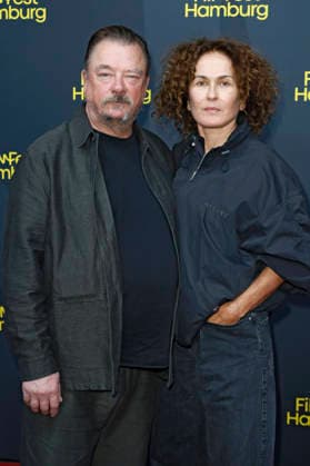 Peter Kurth and Marie Lou Sellem at the premiere of the ARD series *Friesenjunkies* at the 34th Filmfest Hamburg 2026 at Cinemaxx Dammtor in Hamburg, September 25, 2026 Foto:xC.xTamckex xFuturexImagex friesenjunkies_6976