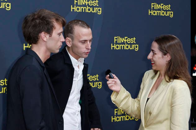 Oskar Belton and Emil Belton at the premiere of the ARD series *Friesenjunkies* at the 34th Filmfest Hamburg 2026 at Cinemaxx Dammtor in Hamburg, September 25, 2026 Foto:xC.xTamckex xFuturexImagex friesenjunkies_6994
