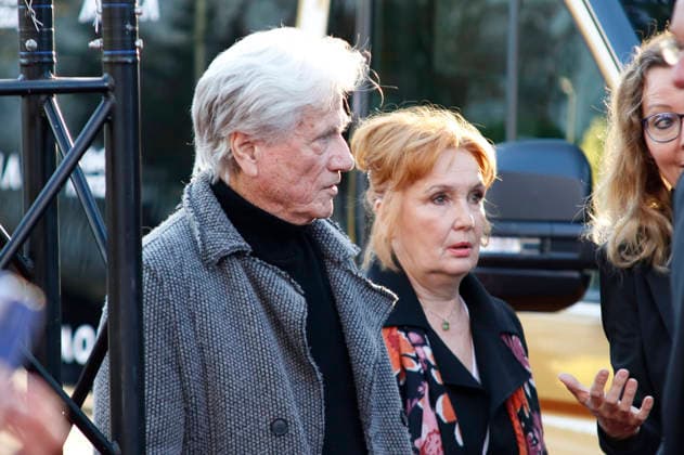 Jürgen Prochnow with his wife Verena Wengler at the premiere of the ZDF film *Nachtschicht: Sterben verboten* at the 34th Filmfest Hamburg 2026 at Cinemaxx Dammtor in Hamburg, September 25, 2026 Foto:xC.xTamckex xFuturexImagex nachtschicht_6922