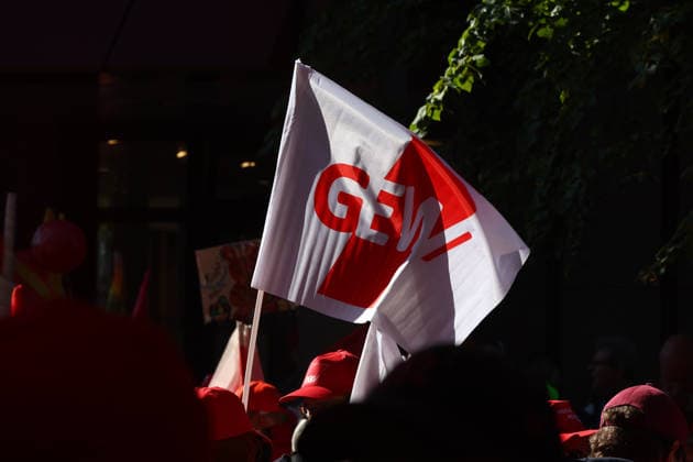 Politics, Demonstration against the labor reform in Germany Demonstration against the labor reform in Nuremberg , Bayern , Germany . September 26th, 2026 Photo by Davide Elias Copyright: xDavidexEliasx