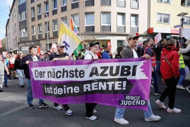 DGB Day of Protest against the federal government’s proposed social reforms, photographed in Essen on September Copyright: epd-bild FriedrichxStark _FSA7652
