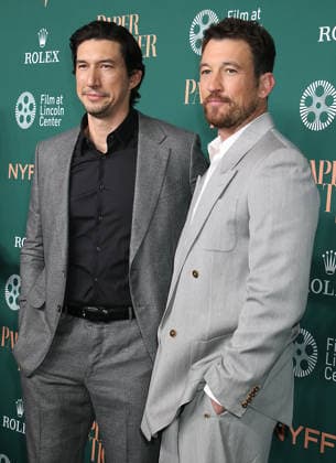 New York September 25, 2026. Adam Driver, Miles Teller attend 64th New York Film Festival - NYFF64, Open Night premiere of Paper Tiger at Alice Tully Hall Lincoln Center in New York. September 25,2026. Copyright: xEWx