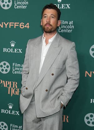 New York September 25, 2026. Miles Teller attend 64th New York Film Festival - NYFF64, Open Night premiere of Paper Tiger at Alice Tully Hall Lincoln Center in New York. September 25,2026. Copyright: xRWx