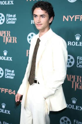 New York September 25, 2026. Gavin Goudey attend 64th New York Film Festival - NYFF64, Open Night premiere of Paper Tiger at Alice Tully Hall Lincoln Center in New York. September 25,2026. Copyright: xEWx
