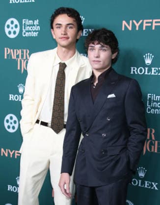 New York September 25, 2026. Gavin Goudey, Roman Engel, attend 64th New York Film Festival - NYFF64, Open Night premiere of Paper Tiger at Alice Tully Hall Lincoln Center in New York. September 25,2026. Copyright: xRWx