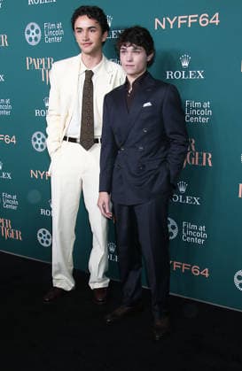 New York September 25, 2026. Gavin Goudey, Roman Engel, attend 64th New York Film Festival - NYFF64, Open Night premiere of Paper Tiger at Alice Tully Hall Lincoln Center in New York. September 25,2026. Copyright: xEWx