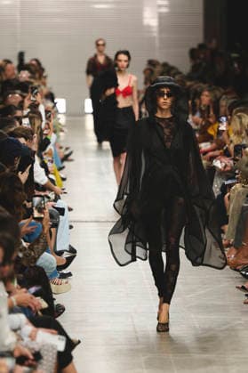 September 26, 2026, Milan, Italy, Italy: Models on the runway at the Ermanno Scervino fashion show in Milan, September 2026 Milan Italy  - ZUMAg279 20260926_zip_g279_069 Copyright: xAlessandroxGalatolix