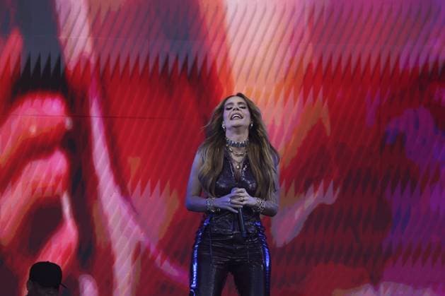 RECORD DATE NOT STATED Mariana Fagundes performs at the Jaguariuna rodeo. jaguariuna (sp), 09 26 2026 rodeo show singer Mariana Fagundes performs this Saturday morning (26), during the jaguariuna rodeo festival, in jaguariuna, in the interior of Sao Paulo.(Foto: Leco Viana Thenews2 imago images) Mariana Fagundes performs at the Jaguariuna rodeo.  Copyright: xLecoxVianax
