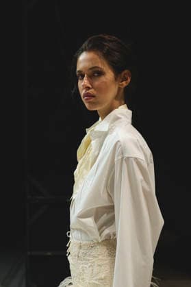 September 26, 2026, Milan, Italy, Italy: Backstage moments and portraits at the Ermanno Scervino fashion show in Milan, September 2026 Milan Italy  - ZUMAg279 20260926_zip_g279_101 Copyright: xAlessandroxGalatolix