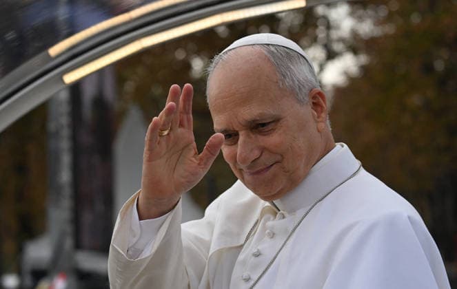 Pope Leo XIV during his grand Mass at the Place de la Concorde in Paris on September 26, 2026. Christian Liewig Bestimage. Pope Leo XIV during his grand Mass at the Place de la Concorde in Paris, September 26, 2026. Paris, France  Copyright: xChristianxLiewigx xBestimagexChristianxLiewigx xBestimagex