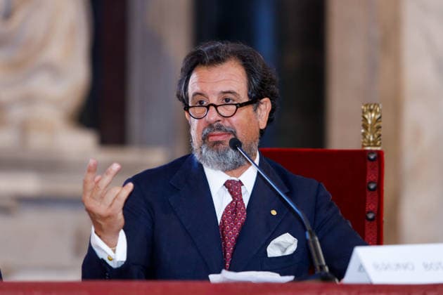 September 26, 2026, Florence, Rome, Italy: Bruno Botticelli during the inauguration of the 34th edition of the BIAF, International Biennial of Antiques, and the presentation of the Golden Lion award. Florence, September 26, 2026 Florence Italy  - ZUMAa289 20260926_zia_a289_127 Copyright: xDexMartinoxTommasox xAgfx