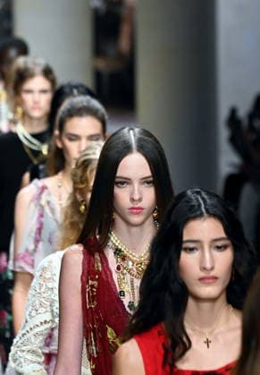 IPA88999311 - Milan, September 26, 2026: Dolce & Gabbana Women’s Fashion Show  Copyright: xMaurizioxMaulex xMaurizioxMaulex IPA88999311