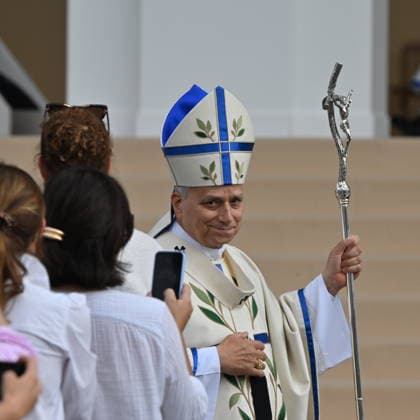 IPA89000882 - France, Paris, Vatican, September 26, 2026: Holy Mass celebrated by Pope Leo XIV at Place de la Concorde during his apostolic journey to France. Photograph by ALESSIA GIULIANI Catholic Press Photo  Copyright: xALESSIAxGIULIANI xCatholicxPressxPhotox xALESSIAxGIULIANI xCatholicxPressxPhotox IPA89000882