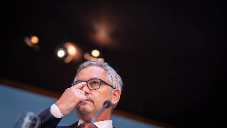 Magnus Brunner, EU Commissioner for Home Affairs and Migration, ÖVP, former Federal Minister of Finance of Austria 2nd Munich Migration Meeting: Meeting of European Ministers on the Implementation of the Migration Policy Shift, Munich, Bavaria, Germany, Hotel Bayerischer Hof