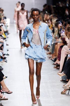 IPA89005270 - Milan, Milan Women™s Fashion Week Spring Summer 2027 - Women™s Fashion, Spring Summer 2027 - Ermanno Scervino fashion show - pictured on the runway: a model.  Copyright: xCinziaxCamelax xx IPA89005270