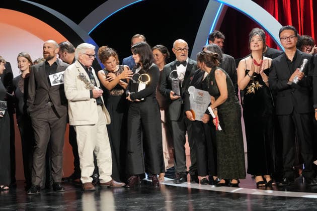 Closing Ceremony of the San Sebastián Film Festival Group photo of the award winners during the closing ceremony of the San Sebastián Film Festival at the Victoria Eugenia Theater on September 26, 2026, in San Sebastián, Guipúzcoa, Basque Country, Spain. The festival held its 74th edition from September 18 to 26, 2026. This year, it screened a total of 263 films from 47 countries and also marked José Luis Rebordinos’s final edition as director, after 16 years at the helm of the festival. SEPTEMBER 26, 2026 Spain  Copyright: xUnanuex 7803058