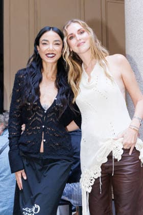 IPA89010907 - Milan, Milan Women™s Fashion Week Spring Summer 2027 - Women™s Fashion, Spring Summer 2027 - Marco Rambaldi™s fashion show - guests - Pictured: a guest  Copyright: xCinziaxCamelax xx IPA89010907
