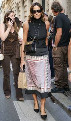 IPA89011692 - Milan, Milan Women s Fashion Week: Spring Summer 2026–2027 - Women s Fashion, Spring Summer 2026–2027 - Marco Rambaldi s fashion show - Pictured: Cristina Parodi  Copyright: xLucaxPontix xLucaPonti IpaAgencyx IPA89011692
