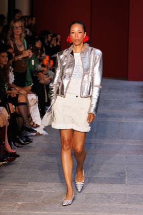 IPA89012841 - Milan, Milan Women™s Fashion Week Spring Summer 2027 - Women™s Fashion, Spring Summer 2027 - Marco Rambaldi™s fashion show - pictured on the runway: Model  Copyright: xCinziaxCamelax xx IPA89012841