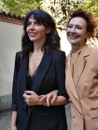 IPA89014965 - Milan, Milan Women s Fashion Week: Spring Summer 2026 2027 - Women s Fashion, Spring Summer 2026–2027, Laura Biagiotti fashion show—Pictured: Pia Lanciotti  Copyright: xLucaxPontix xLucaPonti IpaAgencyx IPA89014965