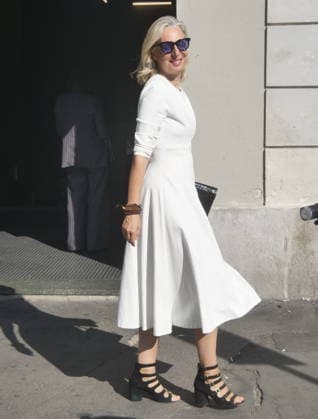 IPA89015066 - Milan, Milan Women s Fashion Week: Spring Summer 2026 2027 - Women s Fashion, Spring Summer 2026–2027 - Laura Biagiotti fashion show - Pictured: Guest  Copyright: xLucaxPontix xLucaPonti IpaAgencyx IPA89015066