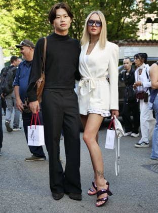 IPA89015062 - Milan, Milan Women s Fashion Week: Spring Summer 2026 2027 - Women s Fashion, Spring Summer 2026–2027 - Laura Biagiotti fashion show - Pictured: Guest  Copyright: xLucaxPontix xLucaPonti IpaAgencyx IPA89015062