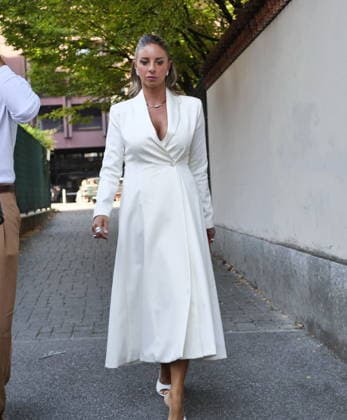 IPA89015069 - Milan, Milan Women s Fashion Week: Spring Summer 2026 2027 - Women s Fashion, Spring Summer 2026–2027, Laura Biagiotti fashion show—Pictured: Eleonora Brunacci  Copyright: xLucaxPontix xLucaPonti IpaAgencyx IPA89015069
