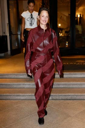 MFW Spring Summer 2027 Bottega Veneta leaving MP MILAN, ITALY - SEPTEMBER 26: Vicky Krieps leaves her hotel to attending Bottega Veneta fashion show during the Milan Fashion Week - Womenswear Spring Summer 2027 on September 24, 2026 in Milan, Italy. Photo by Marco Piovanotto Abacapress.com Milan Italy  Copyright: xPiovanottoxMarco ABACAx