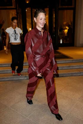 MFW Spring Summer 2027 Bottega Veneta leaving MP MILAN, ITALY - SEPTEMBER 26: Vicky Krieps leaves her hotel to attending Bottega Veneta fashion show during the Milan Fashion Week - Womenswear Spring Summer 2027 on September 24, 2026 in Milan, Italy. Photo by Marco Piovanotto Abacapress.com Milan Italy  Copyright: xPiovanottoxMarco ABACAx