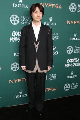 NEW YORK, NY - SEPTEMBER 26: RyÃ»nosuke Kamiki at the Godzilla Minus Zero Red Carpet during the 64th New York Film Festival at Alice Tully Hall, Lincoln Center on September 26, 2026 in New York City. Copyright: xRWx