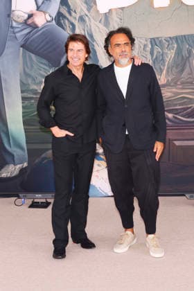 Digger Film Photocall in Mexico City (L-R) American actor Tom Cruise and Director Alejandro Gonzalez Inarritu attend the Digger Photocall at the Four Seasons Hotel Mexico Cityl on September 26, 2026 in Mexico City, Mexico. (Photo by Yamak Perea Eyepix Group) Copyright: xYamakxPerea xEyepixxGroupx YP_26092026_197891