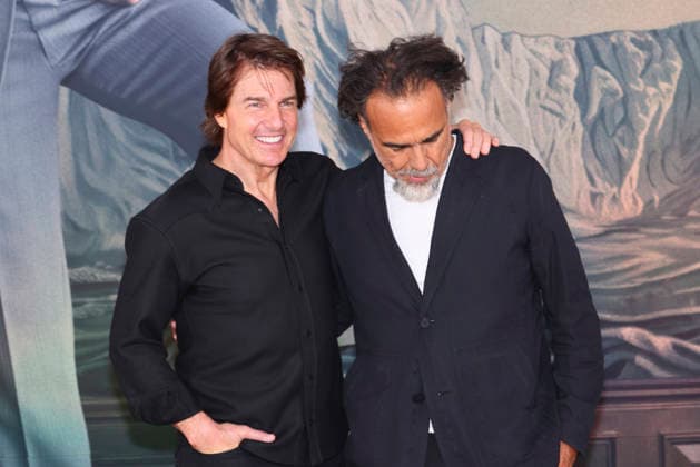 Digger Film Photocall in Mexico City (L-R) American actor Tom Cruise and Director Alejandro Gonzalez Inarritu attend the Digger Photocall at the Four Seasons Hotel Mexico Cityl on September 26, 2026 in Mexico City, Mexico. (Photo by Yamak Perea Eyepix Group) Copyright: xYamakxPerea xEyepixxGroupx YP_26092026_197907