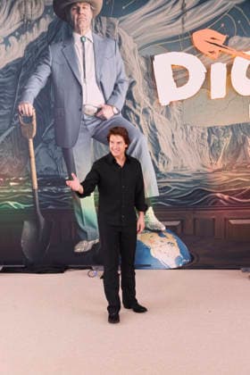 Digger Film Photocall in Mexico City American actor Tom Cruise attends the Digger Photocall at the Four Seasons Hotel Mexico City on September 26, 2026 in Mexico City, Mexico. (Photo by Yamak Perea Eyepix Group) Copyright: xYamakxPerea xEyepixxGroupx YP_26092026_197883